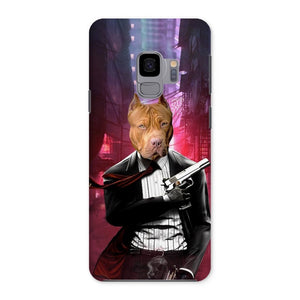 The Hitman: Custom Pet Phone Case - Paw & Glory - Dog Portraits - Pet Portraits