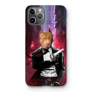 The Hitman: Custom Pet Phone Case - Paw & Glory - Dog Portraits - Pet Portraits