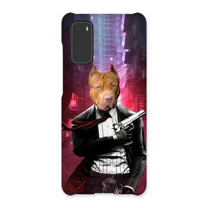 The Hitman: Custom Pet Phone Case - Paw & Glory - Dog Portraits - Pet Portraits