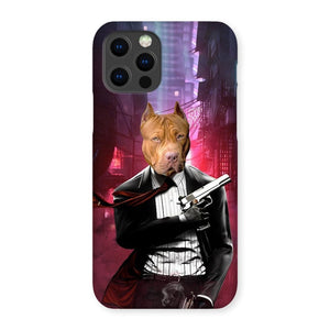 The Hitman: Custom Pet Phone Case - Paw & Glory - Dog Portraits - Pet Portraits