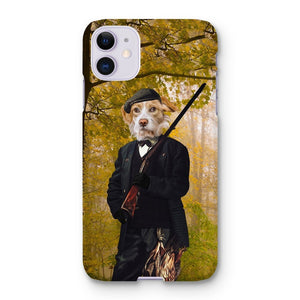 The Hunter: Custom Pet Phone Case - Paw & Glory - Dog Portraits - Pet Portraits