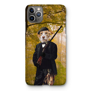 The Hunter: Custom Pet Phone Case - Paw & Glory - Dog Portraits - Pet Portraits