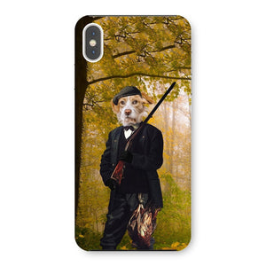 The Hunter: Custom Pet Phone Case - Paw & Glory - Dog Portraits - Pet Portraits