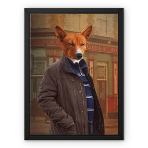 The Ian Beale (Eastenders Inspired): Custom Pet Canvas - Paw & Glory - Dog Portraits - Pet Portraits