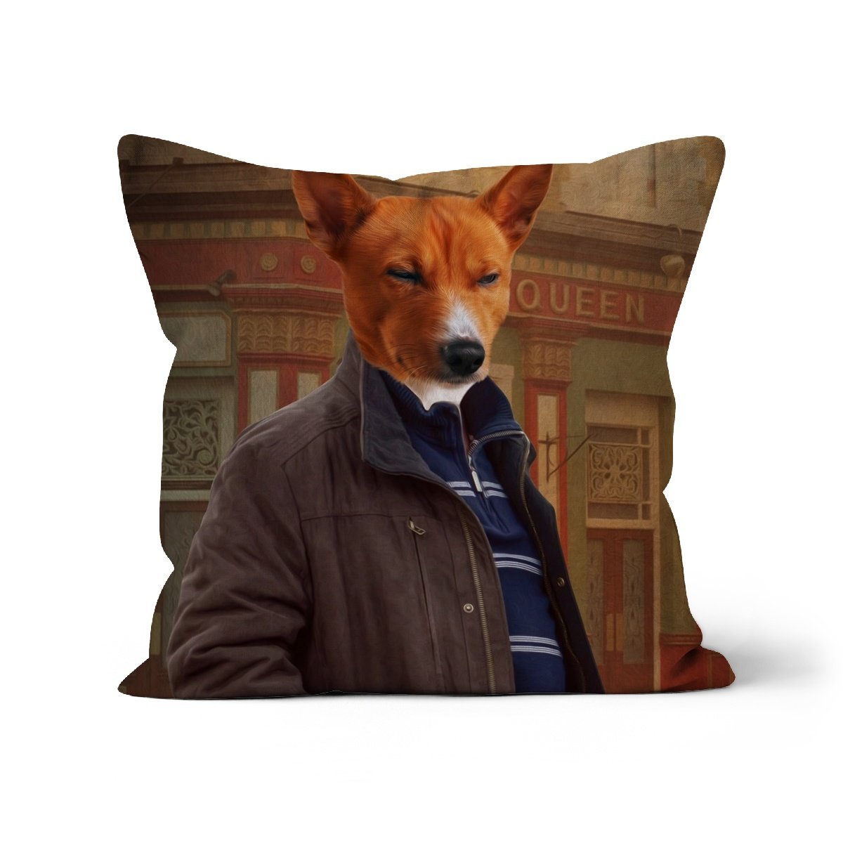 The Ian Beale (Eastenders Inspired): Custom Pet Pillow - Paw & Glory - Dog Portraits - Pet Portraits