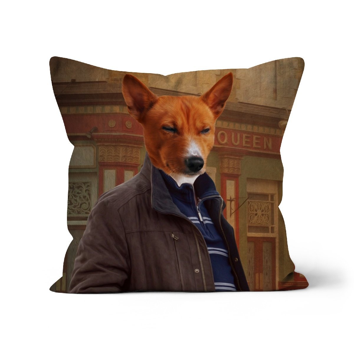 The Ian Beale (Eastenders Inspired): Custom Pet Pillow - Paw & Glory - Dog Portraits - Pet Portraits