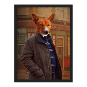 The Ian Beale (Eastenders Inspired): Custom Pet Portrait - Paw & Glory - Dog Portraits - Pet Portraits