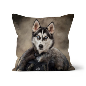 The Iron King (GOT Inspired): Custom Pet Pillow - Paw & Glory - Dog Portraits - Pet Portraits