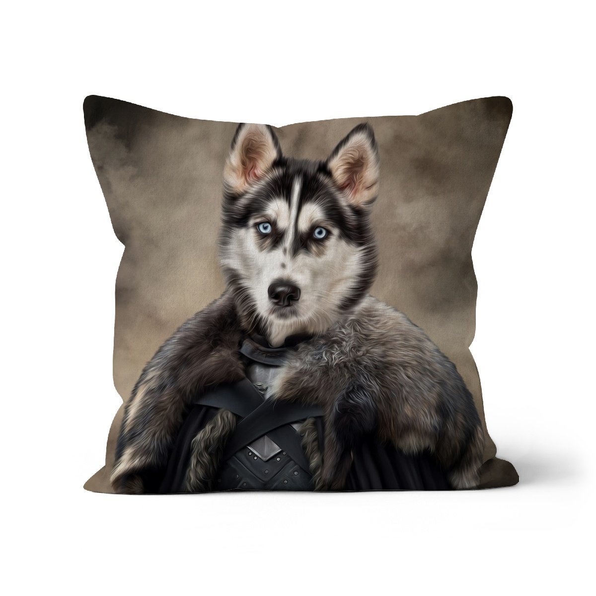 The Iron King (GOT Inspired): Custom Pet Pillow - Paw & Glory - Dog Portraits - Pet Portraits