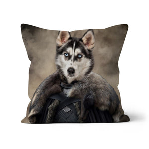 The Iron King (GOT Inspired): Custom Pet Pillow - Paw & Glory - Dog Portraits - Pet Portraits