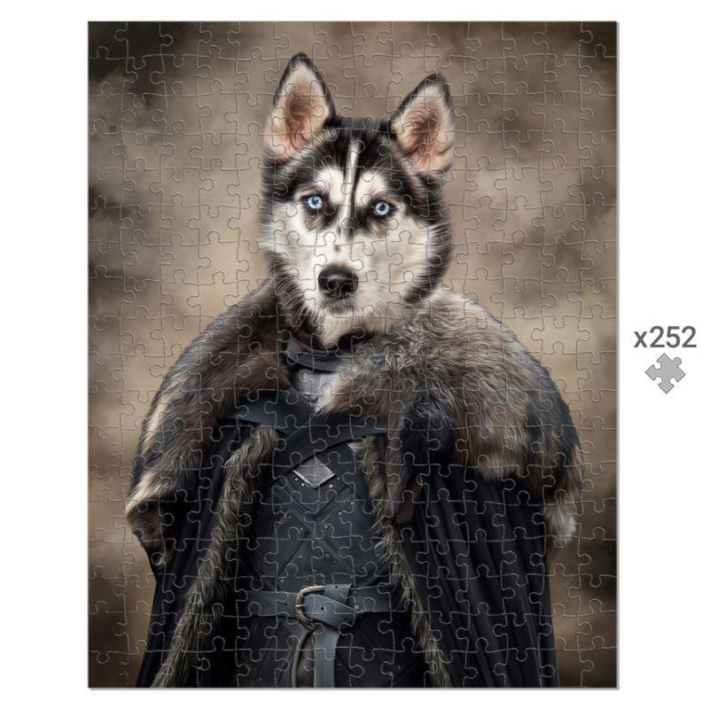 The Iron King (GOT Inspired): Custom Pet Puzzle - Paw & Glory - Dog Portraits - Pet Portraits