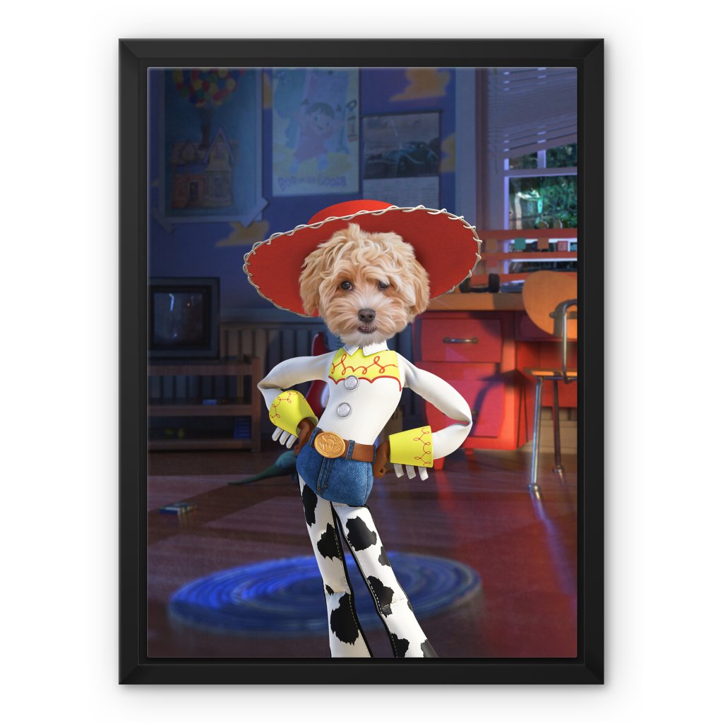 The Jessie (Toy Story Inspired): Custom Pet Canvas - Paw & Glory - Dog Portraits - Pet Portraits