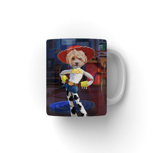 The Jessie (Toy Story Inspired): Custom Pet Coffee Mug - Paw & Glory - Dog Portraits - Pet Portraits