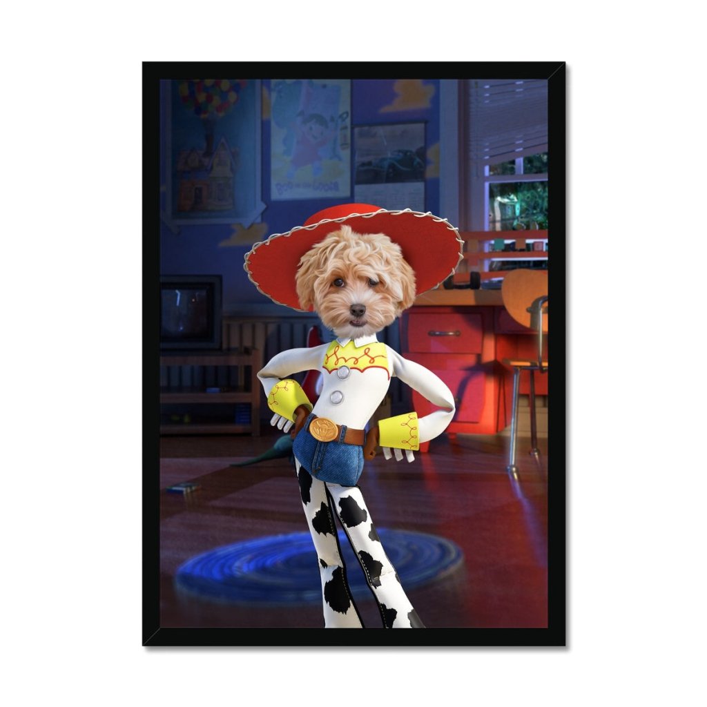 The Jessie (Toy Story Inspired): Custom Pet Portrait - Paw & Glory - Dog Portraits - Pet Portraits