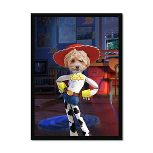 The Jessie (Toy Story Inspired): Custom Pet Portrait - Paw & Glory - Dog Portraits - Pet Portraits