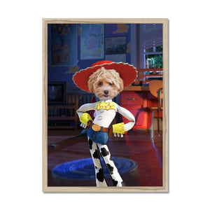 The Jessie (Toy Story Inspired): Custom Pet Portrait - Paw & Glory - Dog Portraits - Pet Portraits