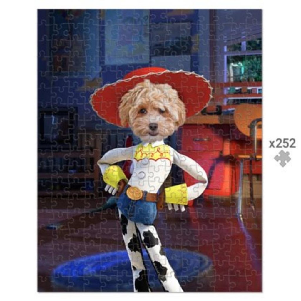 The Jessie (Toy Story Inspired): Custom Pet Puzzle - Paw & Glory - Dog Portraits - Pet Portraits