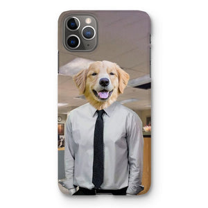 The Jim (The Office Inspired): Custom Pet Phone Case - Paw & Glory - Dog Portraits - Pet Portraits