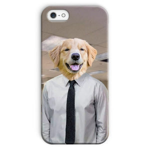 The Jim (The Office Inspired): Custom Pet Phone Case - Paw & Glory - Dog Portraits - Pet Portraits