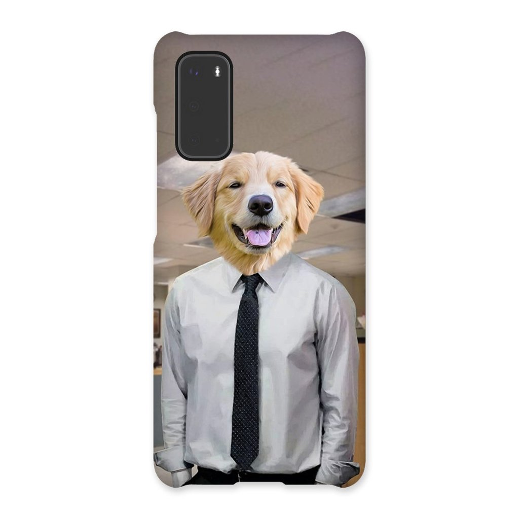 The Jim (The Office Inspired): Custom Pet Phone Case - Paw & Glory - Dog Portraits - Pet Portraits