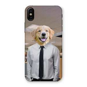 The Jim (The Office Inspired): Custom Pet Phone Case - Paw & Glory - Dog Portraits - Pet Portraits