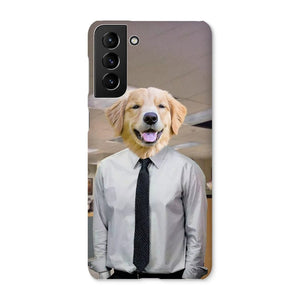 The Jim (The Office Inspired): Custom Pet Phone Case - Paw & Glory - Dog Portraits - Pet Portraits