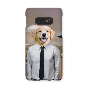 The Jim (The Office Inspired): Custom Pet Phone Case - Paw & Glory - Dog Portraits - Pet Portraits