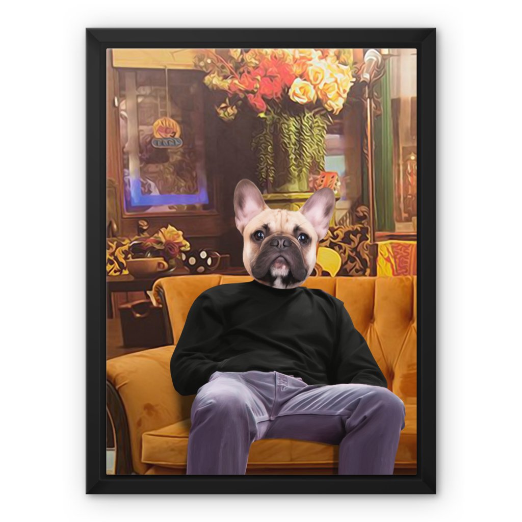 The Joey (Friends Inspired): Custom Pet Canvas - Paw & Glory - Dog Portraits - Pet Portraits