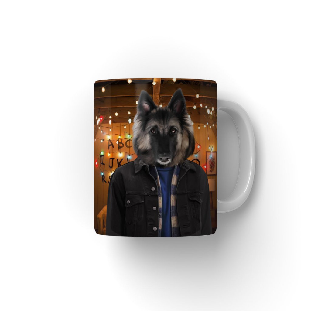 The Jonathan (Stranger Things Inspired): Custom Pet Coffee Mug - Paw & Glory - Dog Portraits - Pet Portraits