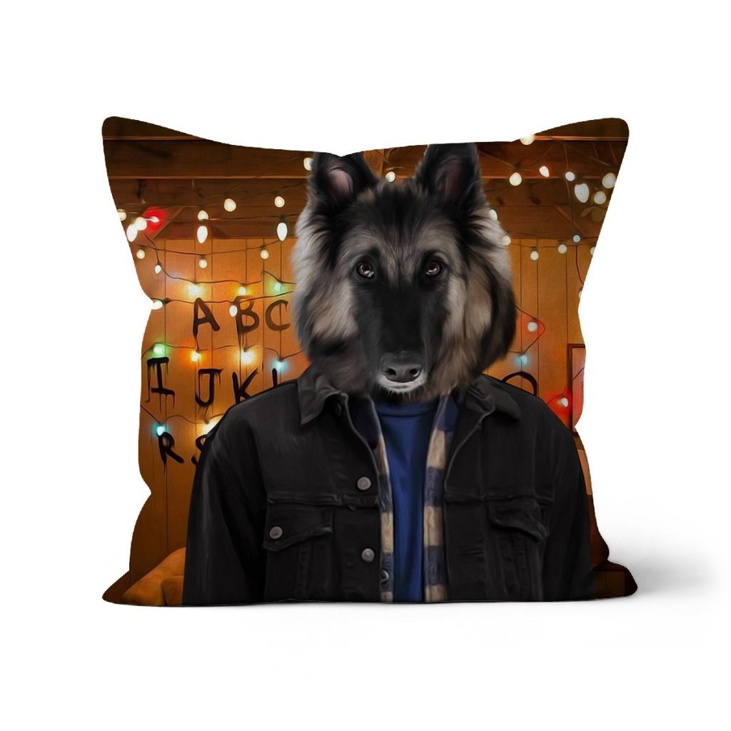 The Jonathan (Stranger Things Inspired): Custom Pet Pillow - Paw & Glory - Dog Portraits - Pet Portraits