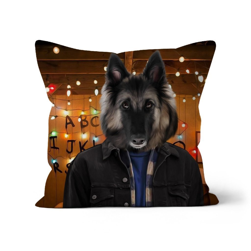 The Jonathan (Stranger Things Inspired): Custom Pet Pillow - Paw & Glory - Dog Portraits - Pet Portraits