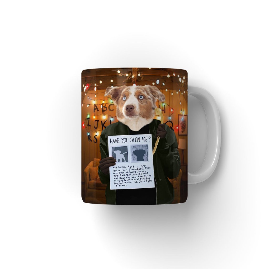 The Joyce (Stranger Things Inspired): Custom Pet Coffee Mug - Paw & Glory - Dog Portraits - Pet Portraits