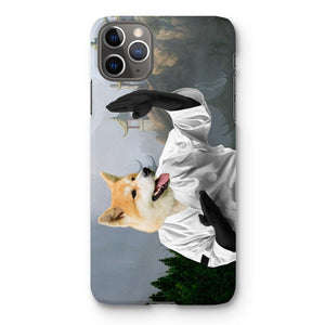 The Karate Master: Custom Pet Phone Case - Paw & Glory - Dog Portraits - Pet Portraits