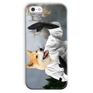 The Karate Master: Custom Pet Phone Case - Paw & Glory - Dog Portraits - Pet Portraits