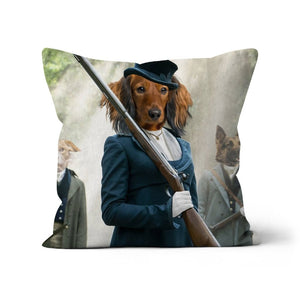 The Kate (Bridgerton Inspired): Custom Pet Pillow - Paw & Glory - Dog Portraits - Pet Portraits