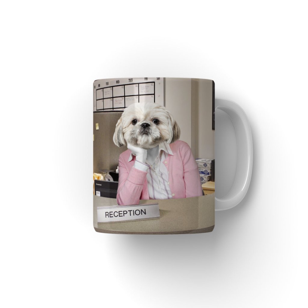 The Kelly (The Office USA Inspired): Custom Pet Coffee Mug - Paw & Glory - Dog Portraits - Pet Portraits