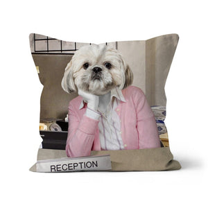 The Kelly (The Office USA Inspired): Custom Pet Pillow - Paw & Glory - Dog Portraits - Pet Portraits