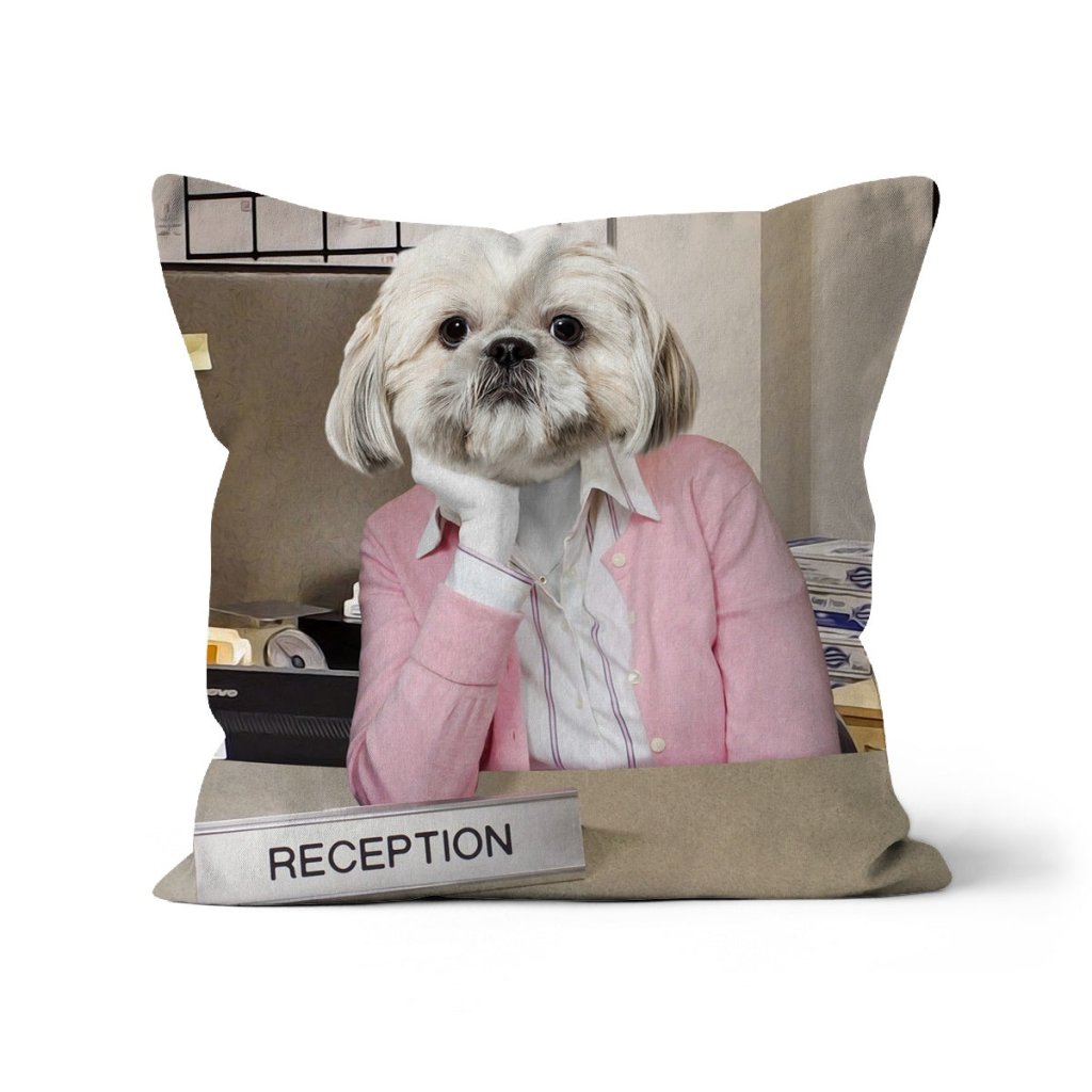 The Kelly (The Office USA Inspired): Custom Pet Pillow - Paw & Glory - Dog Portraits - Pet Portraits