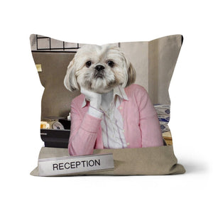 The Kelly (The Office USA Inspired): Custom Pet Pillow - Paw & Glory - Dog Portraits - Pet Portraits