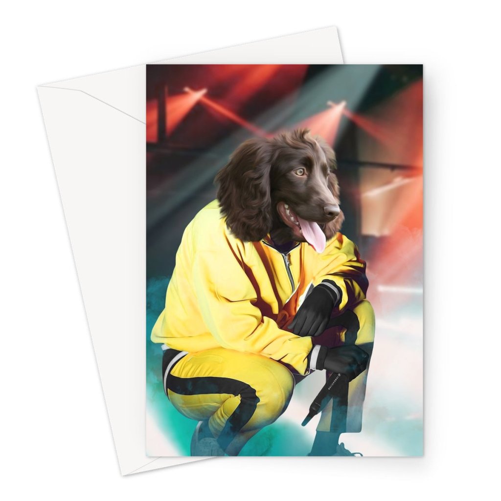 The Kendrick: Custom Pet Greeting Card - Paw & Glory - Dog Portraits - Pet Portraits