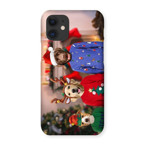 The Kids Christmas: Custom Pet Phone Case - Paw & Glory - Dog Portraits - Pet Portraits