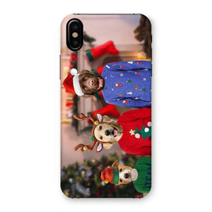 The Kids Christmas: Custom Pet Phone Case - Paw & Glory - Dog Portraits - Pet Portraits