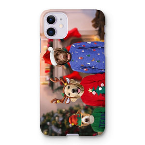 The Kids Christmas: Custom Pet Phone Case - Paw & Glory - Dog Portraits - Pet Portraits