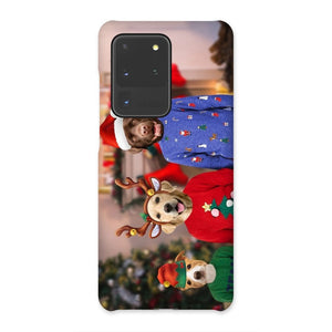 The Kids Christmas: Custom Pet Phone Case - Paw & Glory - Dog Portraits - Pet Portraits