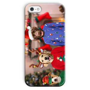 The Kids Christmas: Custom Pet Phone Case - Paw & Glory - Dog Portraits - Pet Portraits