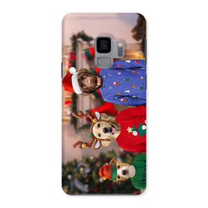 The Kids Christmas: Custom Pet Phone Case - Paw & Glory - Dog Portraits - Pet Portraits