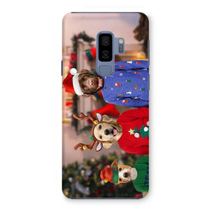 The Kids Christmas: Custom Pet Phone Case - Paw & Glory - Dog Portraits - Pet Portraits