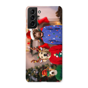 The Kids Christmas: Custom Pet Phone Case - Paw & Glory - Dog Portraits - Pet Portraits