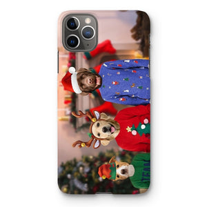 The Kids Christmas: Custom Pet Phone Case - Paw & Glory - Dog Portraits - Pet Portraits