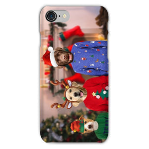 The Kids Christmas: Custom Pet Phone Case - Paw & Glory - Dog Portraits - Pet Portraits